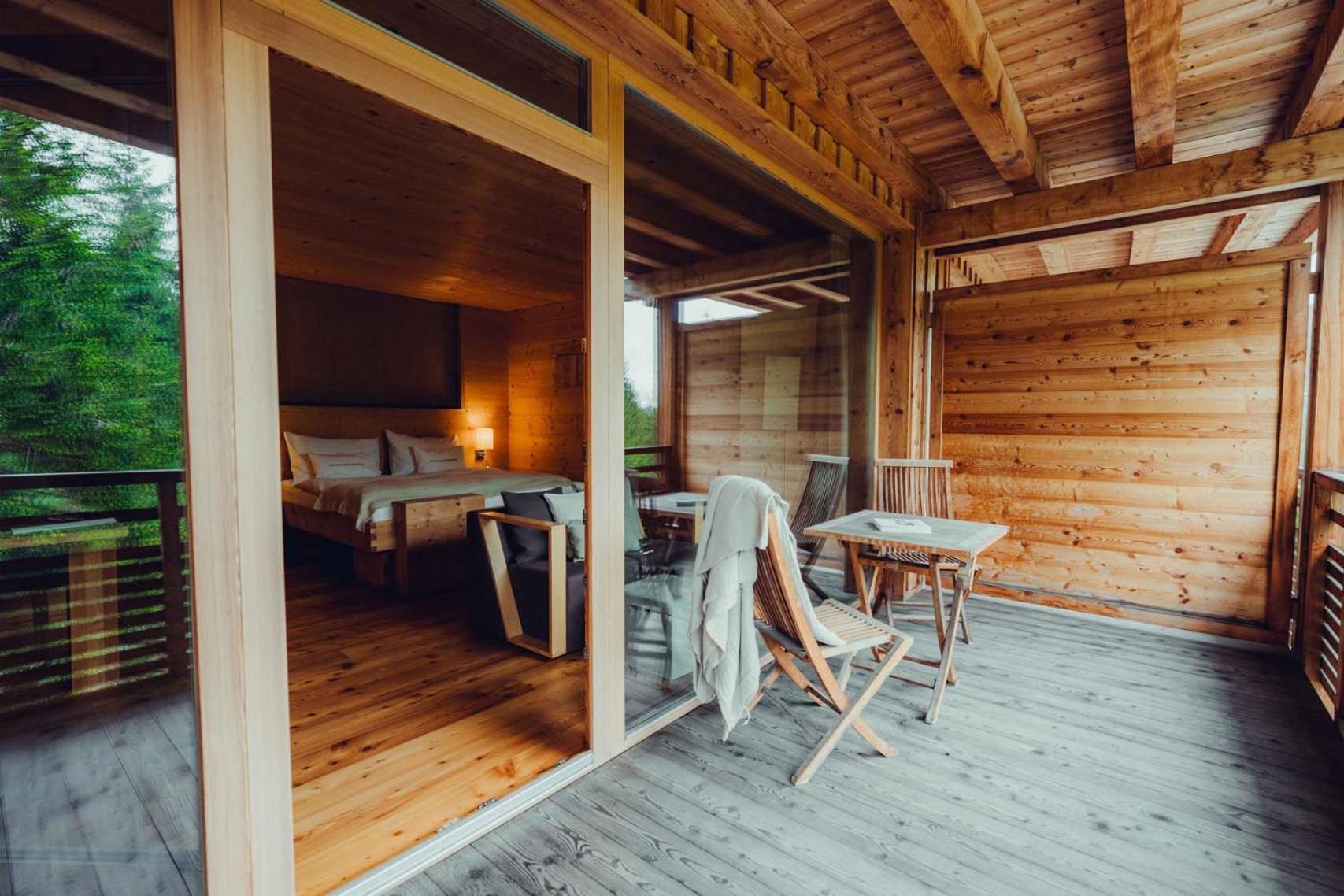 Holzhotel Forsthofalm Леоганг Экстерьер фото